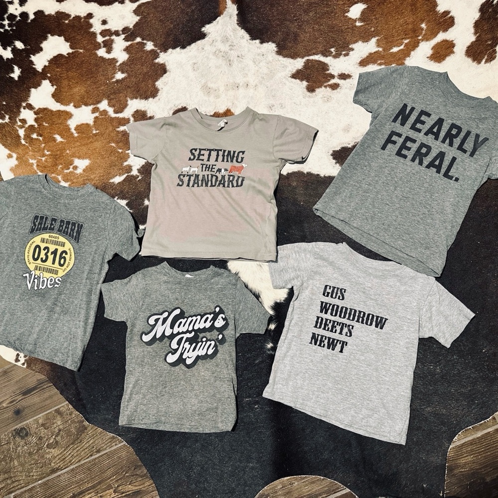 BOYS RANCHY T’s - 2T/3T
